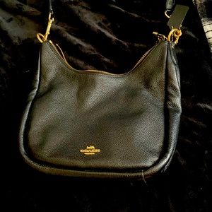 Black coach purse